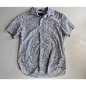 Denim & Flower Navy Floral Button Up